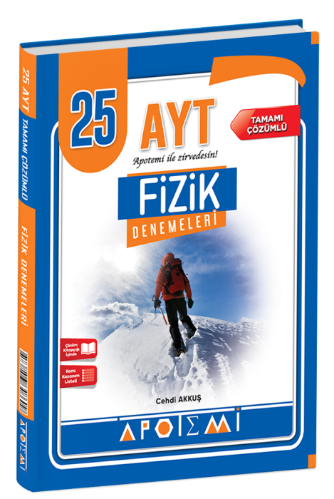 APOTEMİ YKS AYT DENEME 25 Lİ FİZİK - 2026